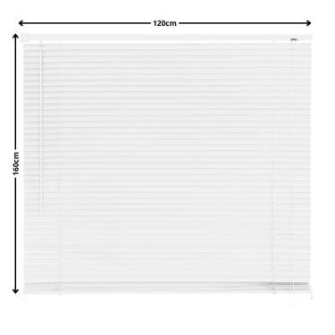 Imagem de Persiana Pvc Horizintal Primafer - Branca Medida 120x160cm