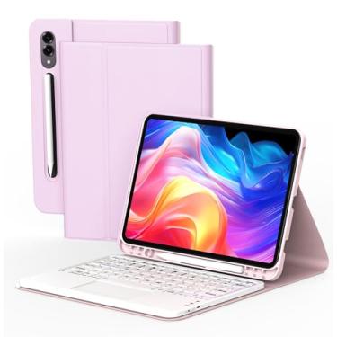 Imagem de Case with Keyboard Mouse for Samsung Galaxy Tab S9 FE (Pink)