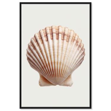 Imagem de Arte de parede costeira Dune Crest Caress II da Art Remedy, moldura preta, 50 x 76 cm