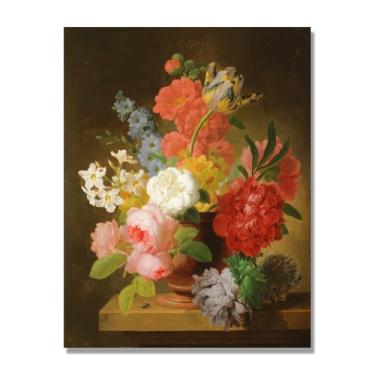 Imagem de Arte de parede em tela colorida para especiarias e colher de tempero | Decoração de cozinha vintage | Arte moderna para casa e sala de jantar. B102. Tela de 80 x 105 cm - 31,5 x 41,3 pol