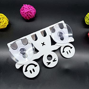 Imagem de Suporte de Desenho Animado Fofo com Ventosa Plástico para Pendurar Escovas Dentes Chaves Pequenos Itens Uso em Casa Ferramenta Diária Fácil e Convenie