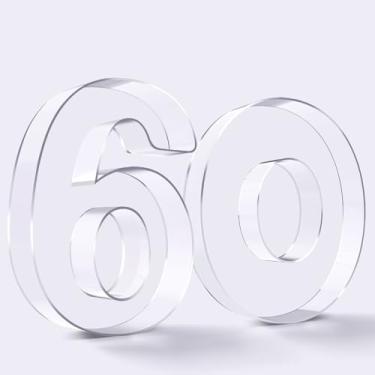 Imagem de Ledido Caixa de tabuleiro de charcutaria com número de acrílico de 25 cm, bandeja reutilizável e preenchível para bolo de doces, lanche de frutas, bandeja de charcutaria de acrílico fácil de limpar