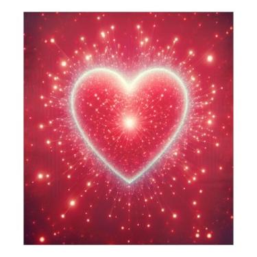 Imagem de Blueangle Capa de ímã de lava-louças coração vermelho dos namorados, decoração da capa da máquina de lavar louça, adesivos de eletrodomésticos, adesivos de eletrodomésticos, 58 cm C x 66 cm adesivo