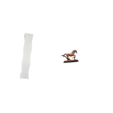 Imagem de Whtkoph Estatueta Decorativa de Cavalo para Sala de Estar, Ideal para Mesa, Prateleira Ou Decoração de Casa. Abajur de Chão em Papel.