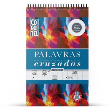 Imagem de Livro Coquetel Espiral Palavras Cruzadas Vol. 01: Nível Fácil - Coquet