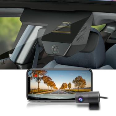 Imagem de Fitcamx Frente 2160P+Traseiro 1080P Dash Cam Adequada para Ford Bronco 2025-2026 & Bronco Rapor (HD2-D8300), OEM Estilo, DUAL HD Vídeo, WiFi&APP, Loop Gravação, G-Sensor, Fácil de Usar, 128GB Cartão