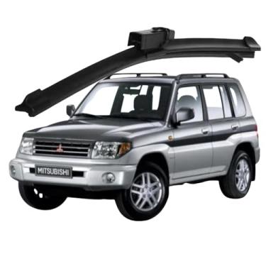 Imagem de TIGER AUTO - JOGO PALHETA PARABRISA DIANTEIR0/TRASEIR0 EM SILICONE COMPATIVEL PAJERO TR4 2002>2012