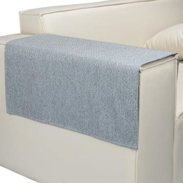 Imagem de Capas de braço de sofá, conjunto de 2 capas de poltrona, capas antiderrapantes para braço de sofá, capa de apoio de braço lavável, capa de braço reclinável, capa de apoio de cabeça de sofás para sofá