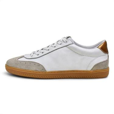 Imagem de Tênis Feminino Sophia Branco Couro DIfranca - 026, 39