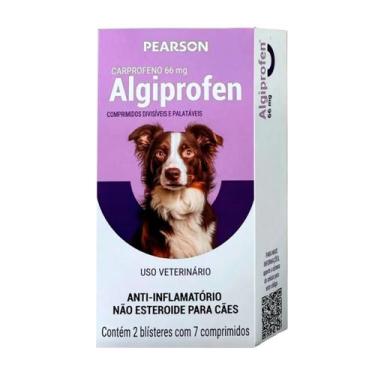 Imagem de Algiprofen Anti-inflamatório 66mg Cães até 15Kg Pearson - Pearson Saúd