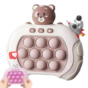 Imagem de Pop it mini game eletrônico anti estresse infantil vários modos e níve