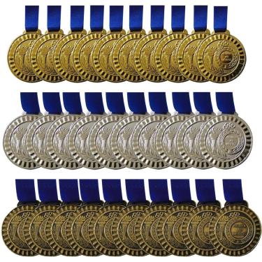 Imagem de Kit Medalha 30 Unidades 29mm Mini Honra Ao Mérito-Unissex