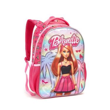 Imagem de Mochila Escolar costas Infantil Menina Feminina Seanite Princesa Barbi