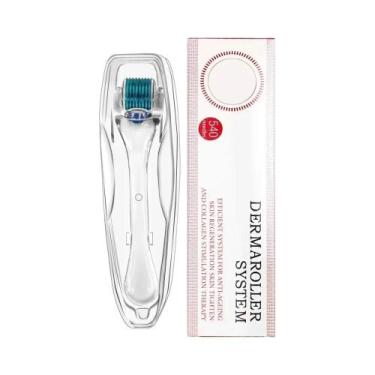 Imagem de Caneta Derma Roller De Titânio Com 540 Microagulhas Para Cuidados Faci