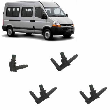 Imagem de Kit Conexão Retorno Dos Bicos Injetores Diesel Master