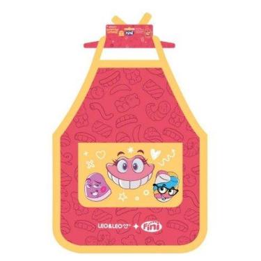 Imagem de Avental escolar decorado fini 49x39cm vd leonora