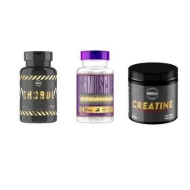 Imagem de COMBO HIPERTROFIA 1 Ghdrol 1 Stavar 1 Creatina Laboratório Ghmuscle-Unissex