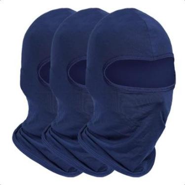 Imagem de Kit 3 Balaclava Bandana Touca Ninja Proteção Uv Térmica-Unissex