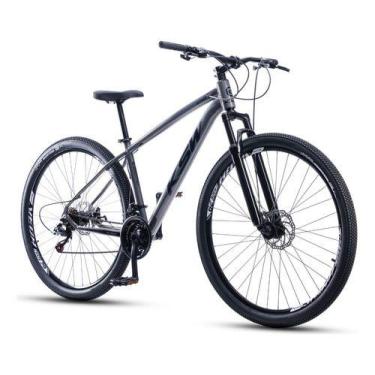 Imagem de Bicicleta Aro 29 Ksw 27 Velocidades Alumínio Freio Disco Mtb, Grafite