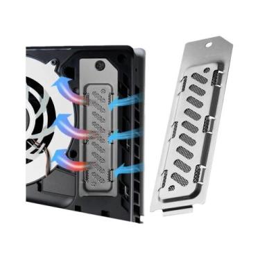 Imagem de Ventilador Silencioso PS5 Slim Com Velocidade Ajustável E Porta USB 3.