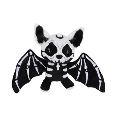 Imagem de Brinquedo De Pelúcia De Esqueleto De Morcego De Halloween De 28cm, Bon
