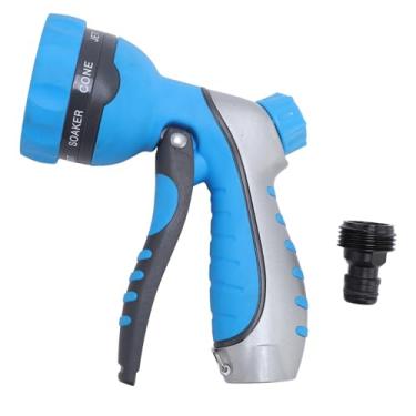 Imagem de TOPINCN Bocal de Mangueira de Jardim, 8 Padrões de Pulverização Bocal de Mangueira de água Pulverizador Manual de Alta Pressão Com Controle de Fluxo para Irrigação de Jardim Ao Ar Livre