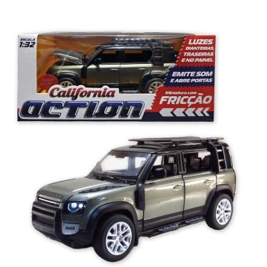 Imagem de Carro Miniatura Metal Land Rover 1:32 Action C- Som E Luz