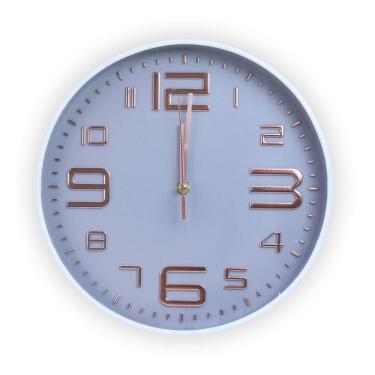 Imagem de Relógio De Parede de Plástico 30cm