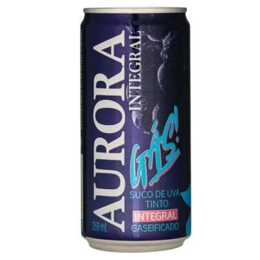Imagem de Suco de Uva Tinto Gaseificado Lata 269ml - Aurora