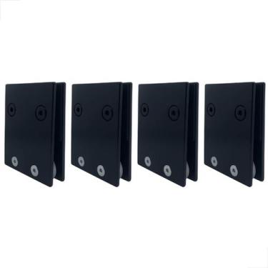 Imagem de Carrinho Duplo P Trilho Invertido Concava 1126Dcp Preto 4un - VSM