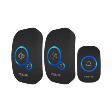 Imagem de Campainha Inteligente Sem Fio À Prova d'Água Com 32 Melodias, Alarme D