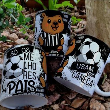 Imagem de Caneca Personalizada Capivara Dia dos Pais 325ml - tema futebol times 