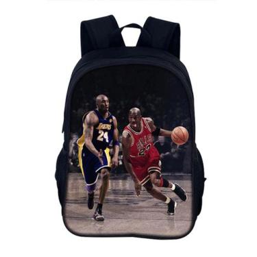 Imagem de Mochila Kobes Bryants 24 Basketball Star Kids School Nylon - Yiweisai
