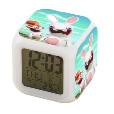 Imagem de Despertador digital LED Crazys Free Little Square 8x8x8cm - yiweisai