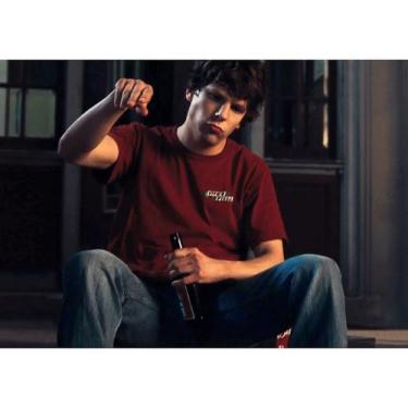 Imagem de Pôster de arte de parede com imagem de Jesse Eisenberg Anime 30x42cm -