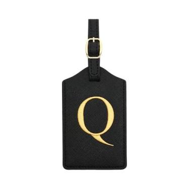 Imagem de Etiqueta De Bagagem Durável Em Couro PU Com Capa E Compartimento Para 