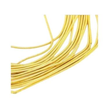 Imagem de Fio De Cobre Prateado E Dourado 10 Gauge, Metal Flexível Para Artesana