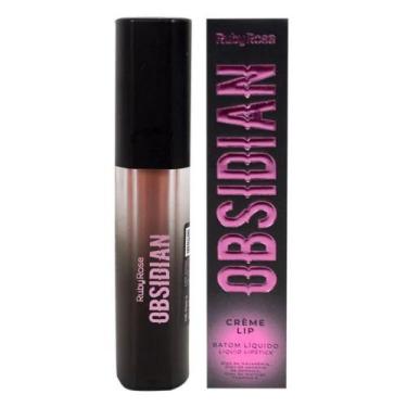 Imagem de Batom Líquido Obsidian Crème Lip Ruby Rose HB7100