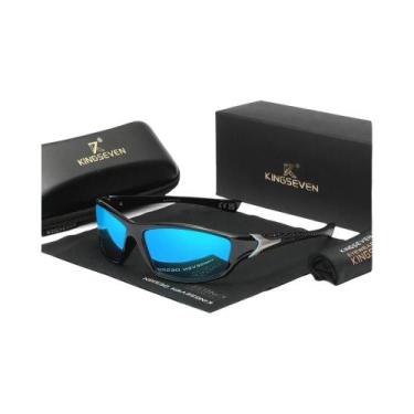 Imagem de Óculos De Sol Polarizados UV400 Para Homens KINGSEVEN 2024, Anti-refle
