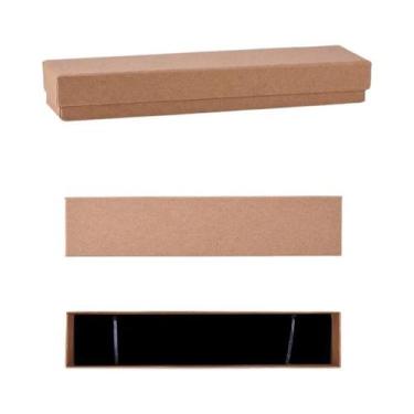 Imagem de 12 Caixas Retangulares De Papelão De 8,26 Polegadas Com Esponja Para C