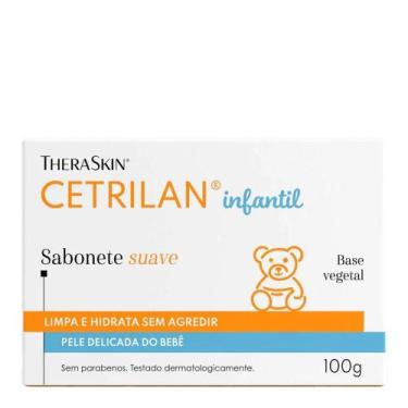 Imagem de Cetrilan Theraskin Sabonete em Barra Infantil 100g  Hidratação e Prote