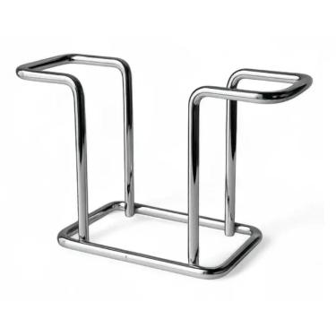 Imagem de Porta Guardanapo Hungria Cromado - 12x8 cm - 25.15C - Duler