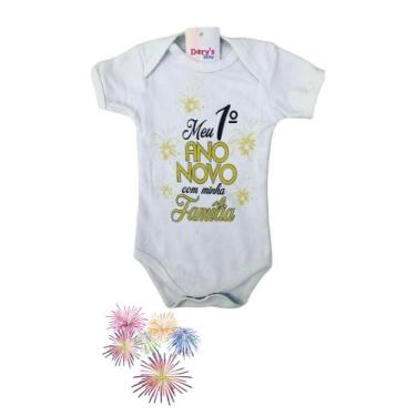 Imagem de Body de bebê ano novo meu primeiro ano novo - Mikids , G