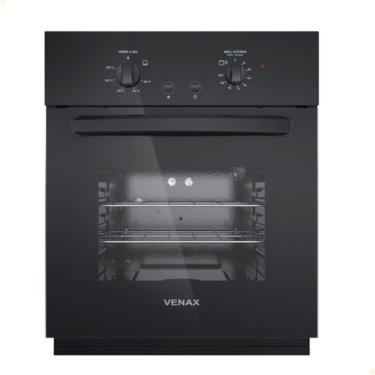 Imagem de Forno de Embutir a Gás Venax Totale Nero GIII GLP 220V 26019 51,8 l 700W Preto 220V