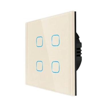 Imagem de Interruptores De Luz Inteligentes Com Sensor Wi-Fi, Compatíveis Com Tu