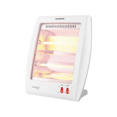 Imagem de Aquecedor Quartzo Mondial A-15 Portátil, Branco e Cinza, 220V