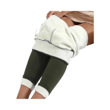 Imagem de Calças De Yoga Femininas De Cintura Alta Para O Inverno, Leggings Térm