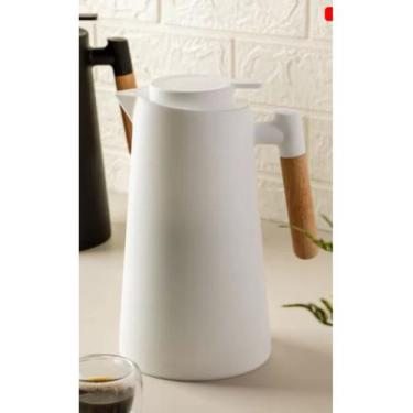 Imagem de Garrafa térmica de café e chá 1 litro - MIMO STYLE, Branco