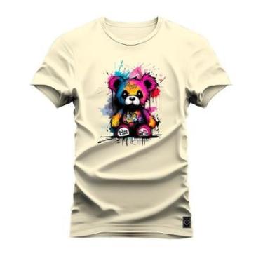 Imagem de Camiseta Plus Size Unissex 100% Algodão Estampada Bloody Valentine-Unissex