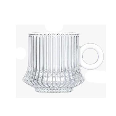 Imagem de XícarasDe Café De Vidro Robusta Lines 85ml Em Casa Tem